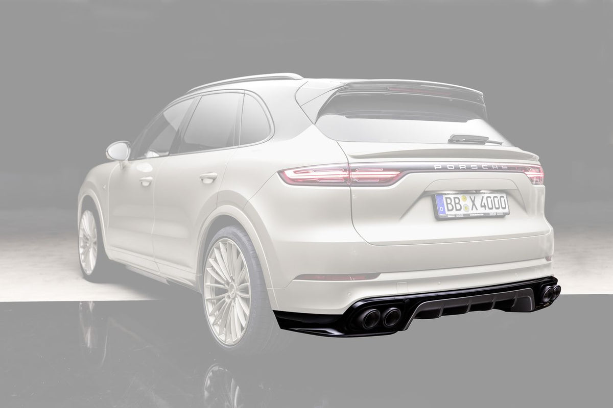 TECHART Rear Apron lower part I incl. Diffusor for E3.1 (9YA/B) Cayenne up to MY23