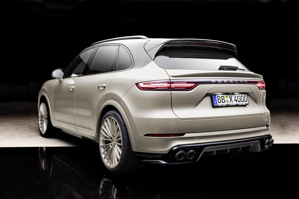 TECHART Rear Apron lower part I incl. Diffusor for E3.1 (9YA/B) Cayenne up to MY23