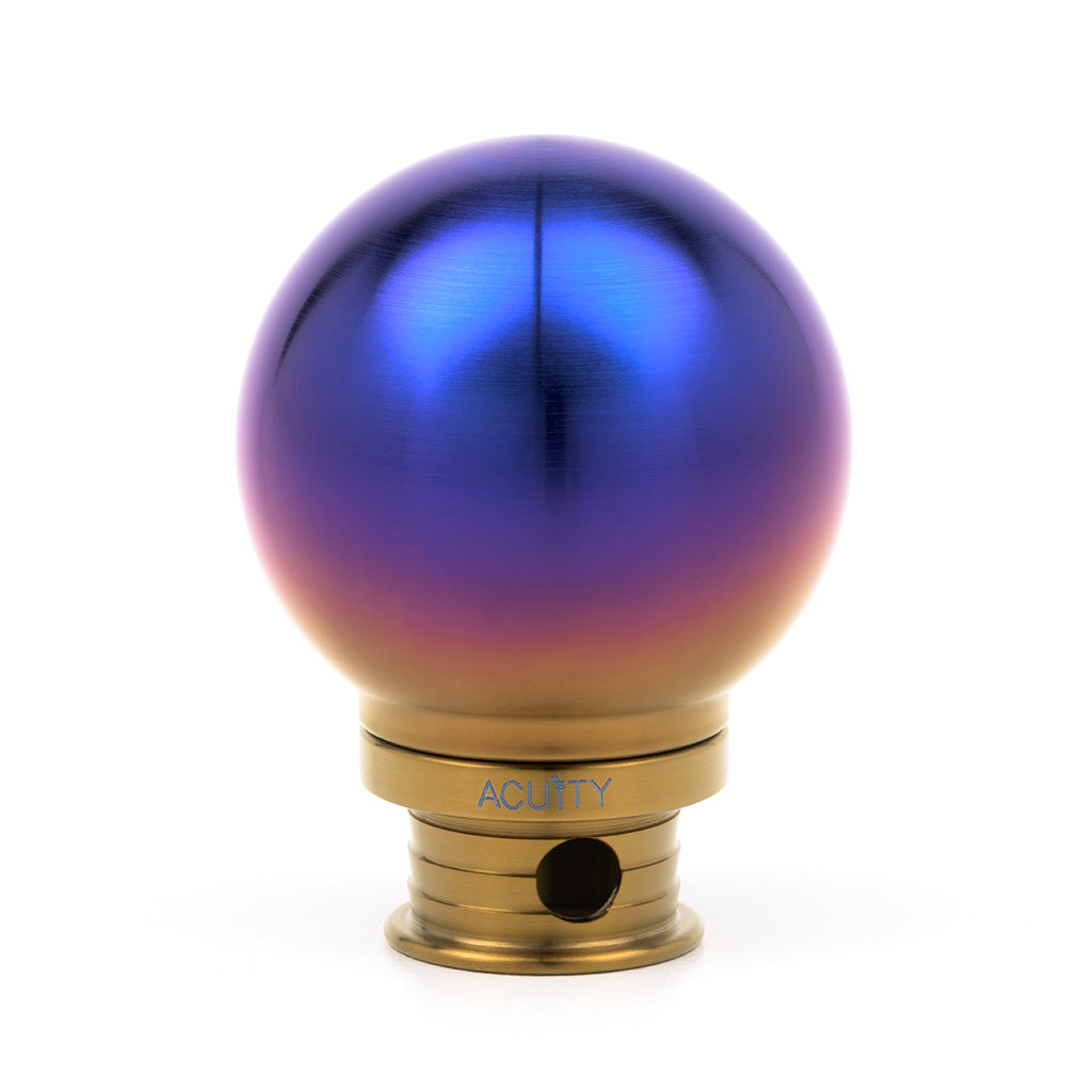 ACUITY POCO-TI BURNT TITANIUM SHIFT KNOB LOW PROFILE SHIFT KNOB ( M10X1.5 )