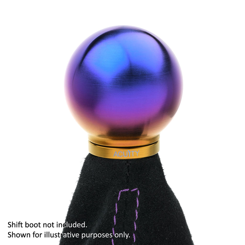 ACUITY POCO-TI BURNT TITANIUM SHIFT KNOB LOW PROFILE SHIFT KNOB ( M10X1.5 )