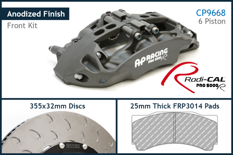 AP Racing by Essex Radi-CAL Competition Brake Kit (Front) - GR86/BRZ