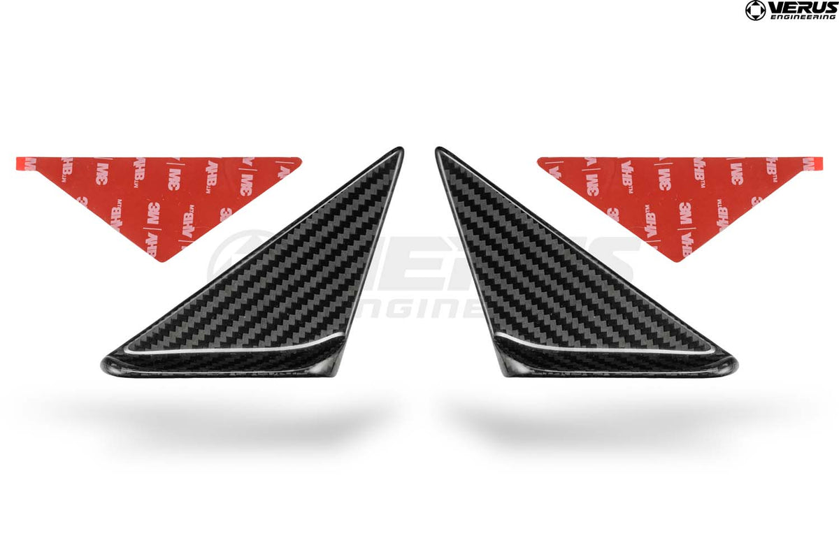 VERUS Anti-Buffeting Wind Deflectors - Porsche 992