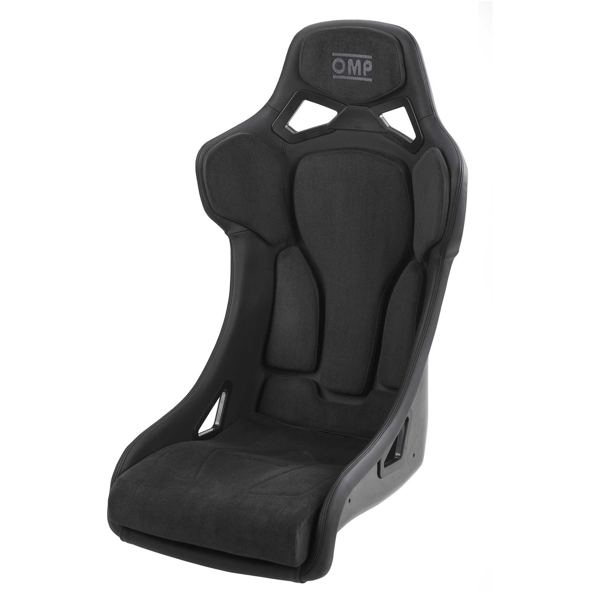 OMP Racing Seat RT FIA 8855-1999 - Leather & Alcantara Black – official OMP product image