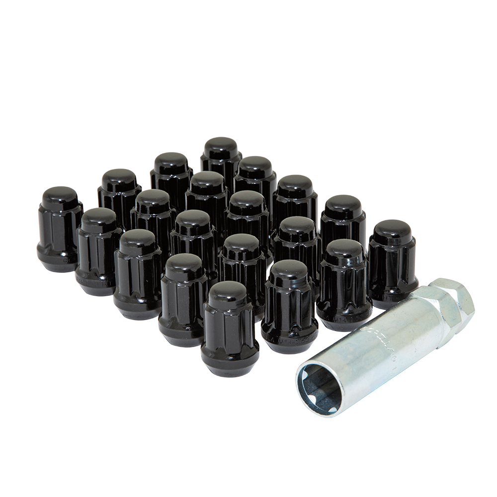 5LUG 14-1.50 SPLINE WIK PASS BLK GOR