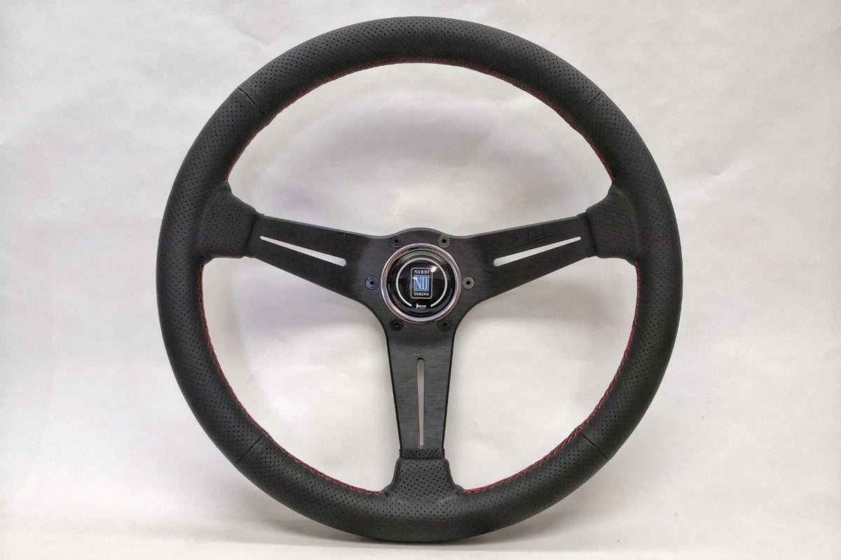 Nardi Deep Corn 350mm Black Leather