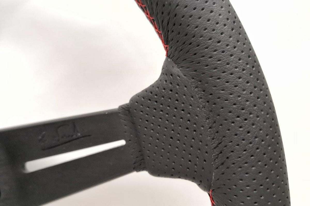 Nardi Deep Corn 350mm Black Leather