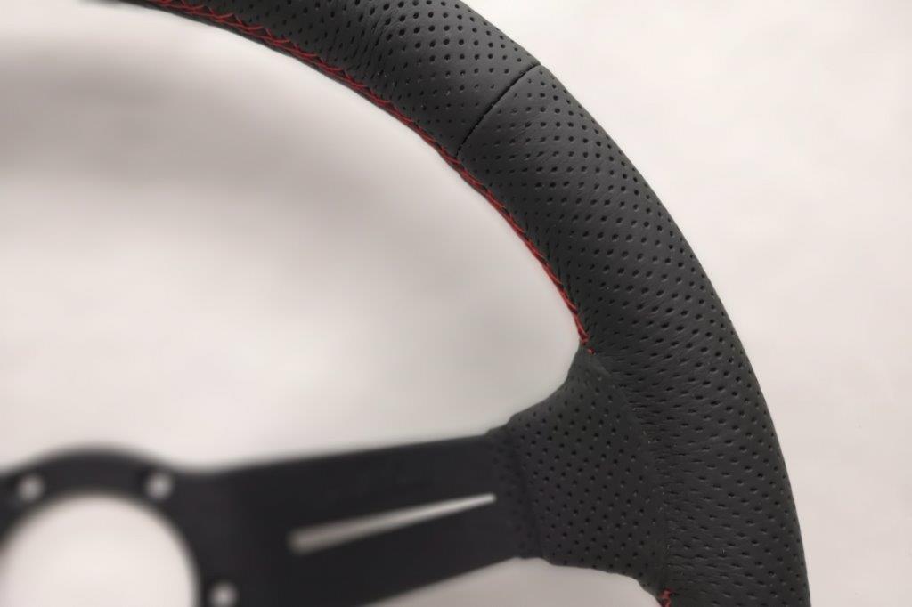 Nardi Deep Corn 350mm Black Leather