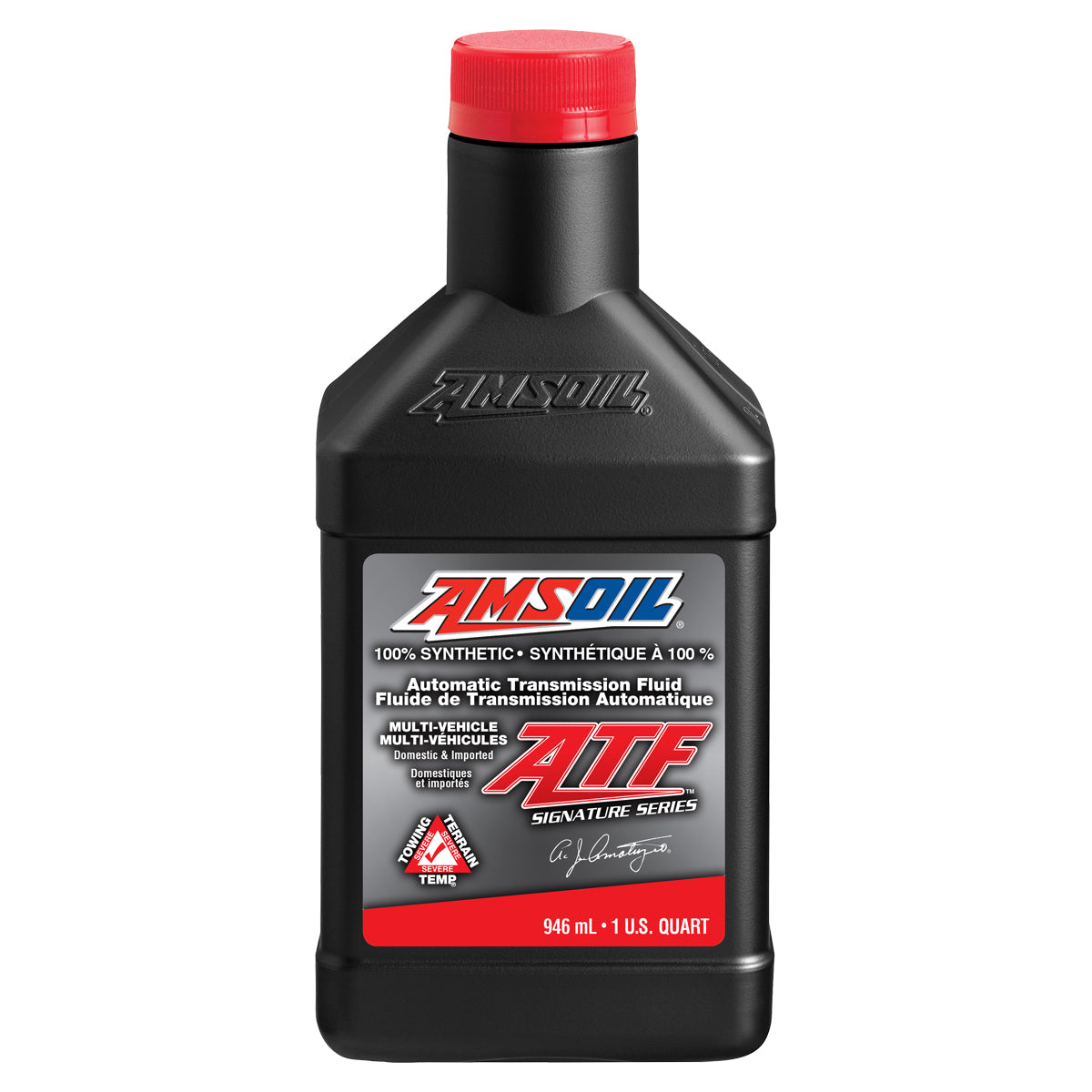 AMSOIL Signature Series Multi-Vehicle 100% Synthetic Automatic Transmission Fluid – official AMSOIL product image