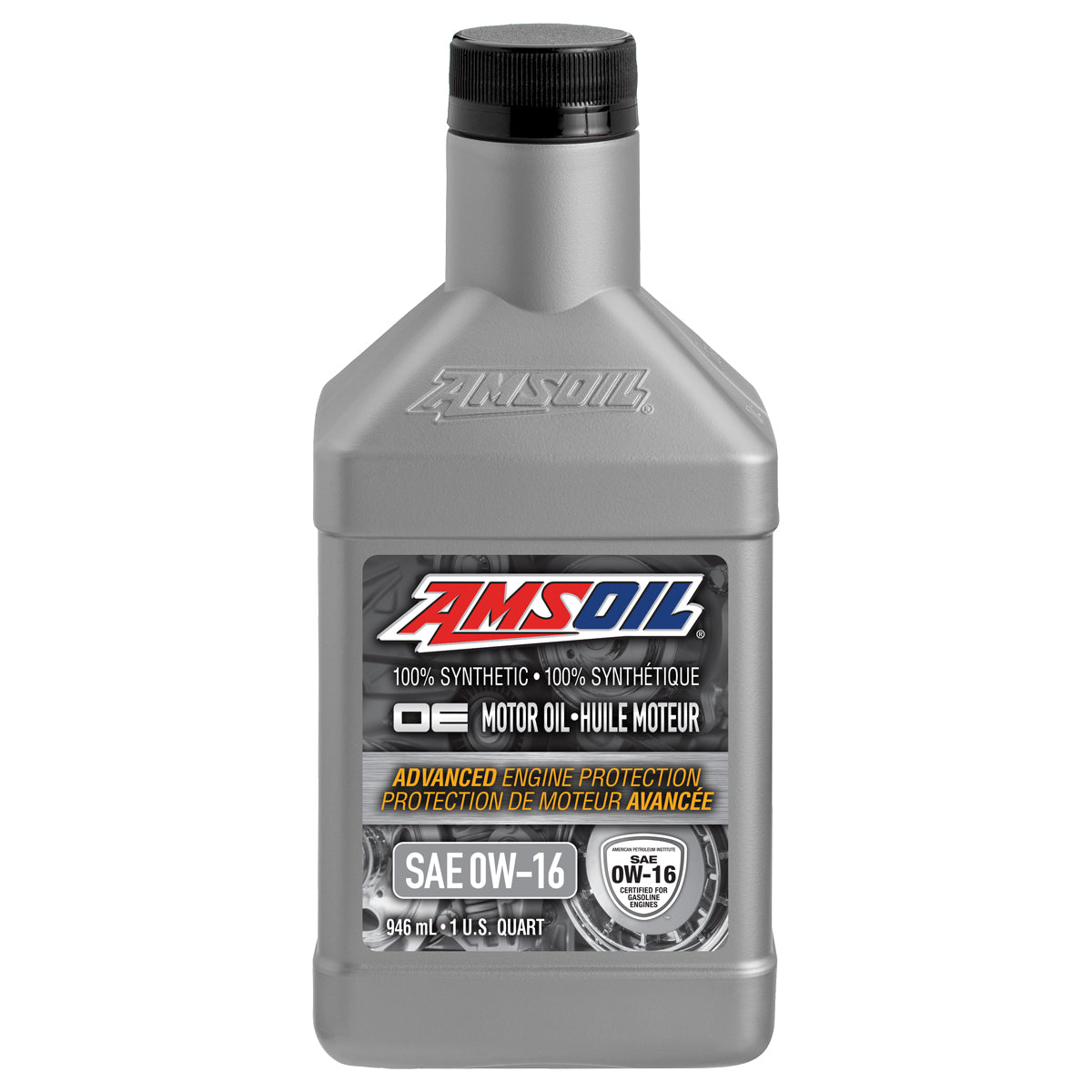 AMSOIL OE 0W-16 100% Synthetic Motor Oil – official AMSOIL product image