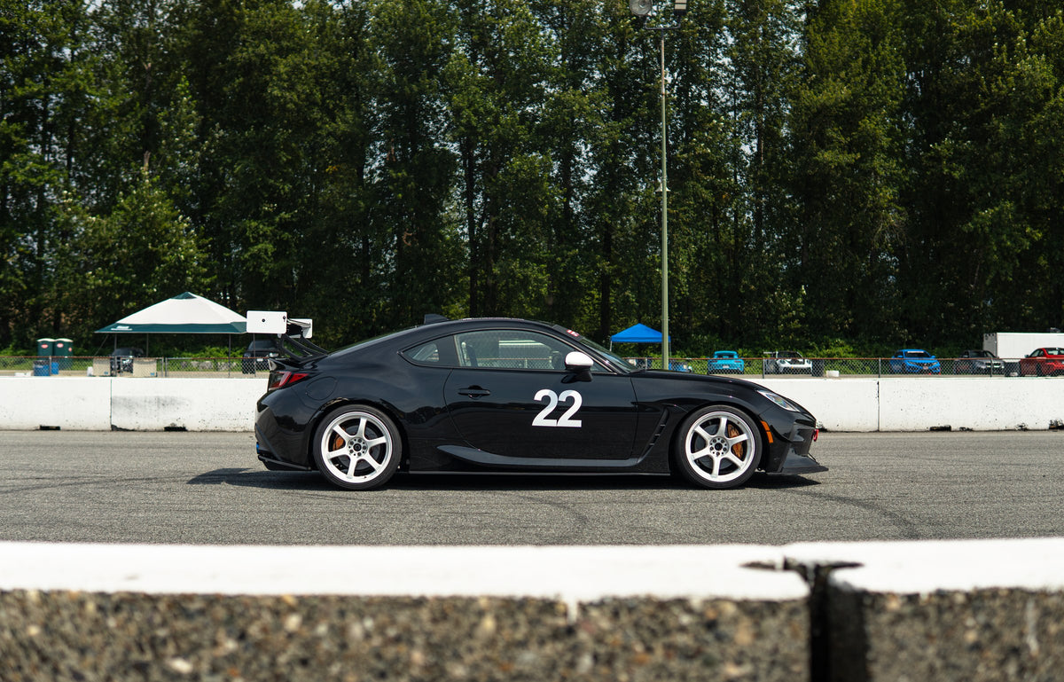 Subaru BRZ tS number 22 side view