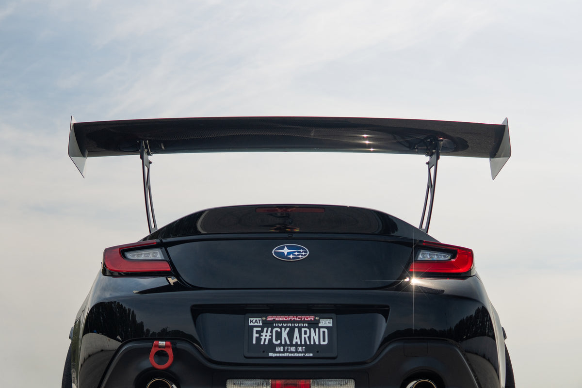 Verus Engineering UCW rear wing on the Subaru BRZ tS