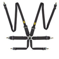 OMP First 3/2 Racing Harness Black