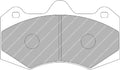 Ferodo FRP3084G pad dimension drawing