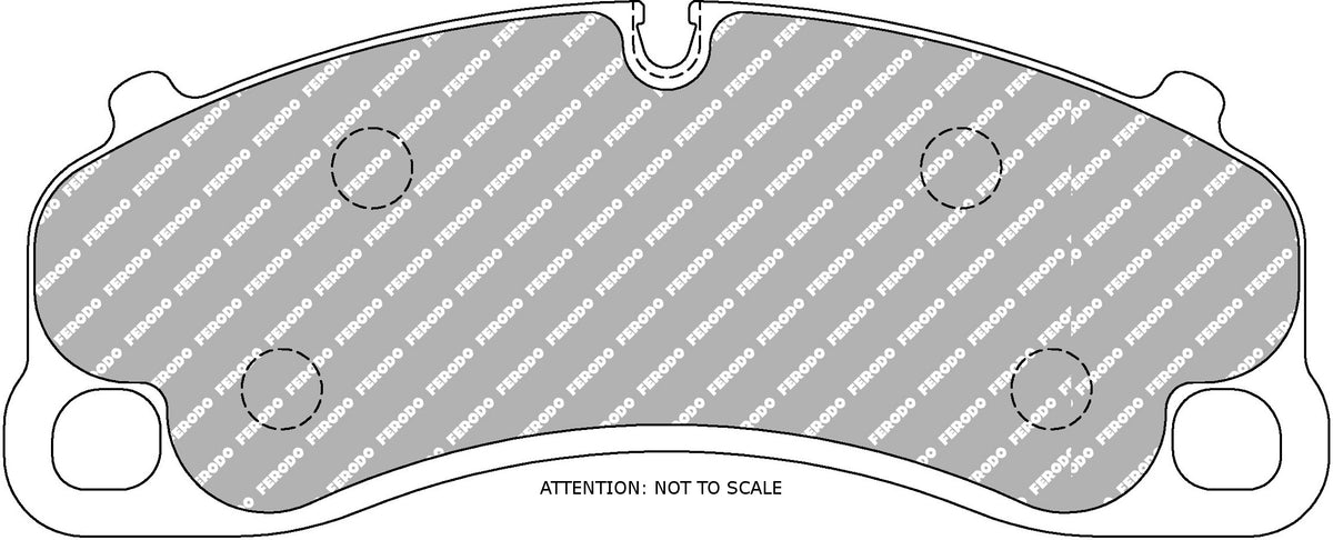 Ferodo FCP4664W DS1.11 Brake Pads