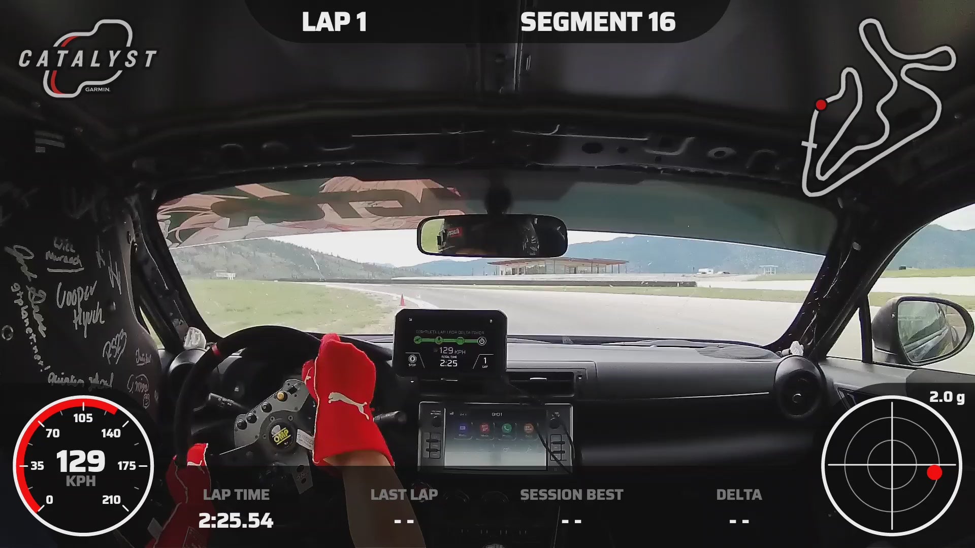 Subaru BRZ tS onboard lap 2