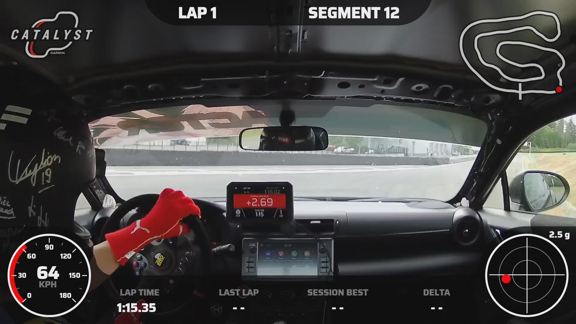 Subaru BRZ tS onboard lap 1